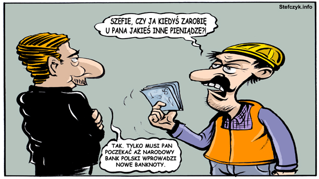 Komiks, dowcip, Żart o Inne pieniÄ…dze