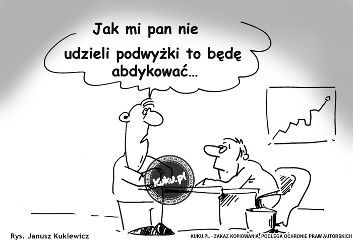 Komiks, dowcip, Żart o Negocjacje z pracodawcÄ…