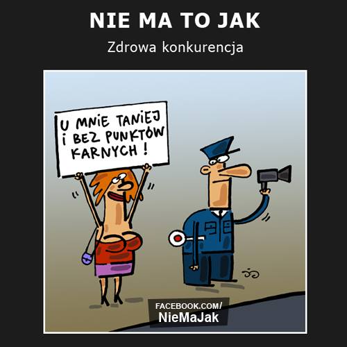 Komiks, dowcip, Żart o Nie ma jak zdrowa konkurencja