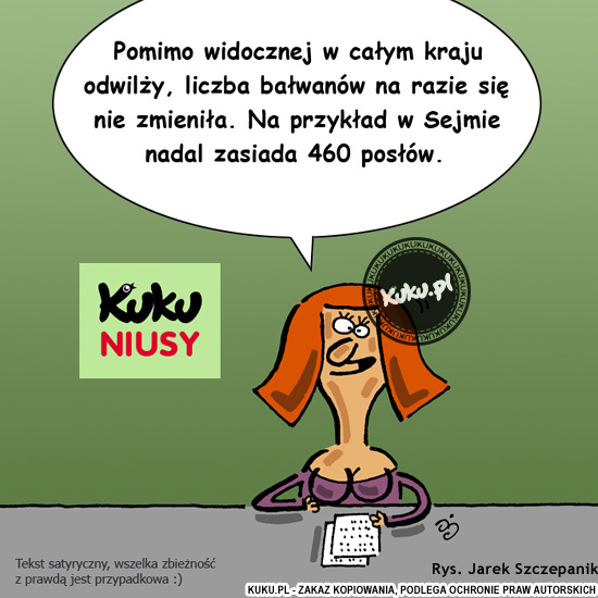 Komiks, dowcip, Żart o Kuku Niusy - odwilÅ¼ w caÅ‚ym kraju