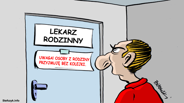 Komiks, dowcip, Żart o Lekarz rodzinny