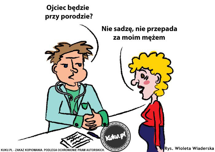 Komiks, dowcip, Żart o Por&oacute;d rodzinny