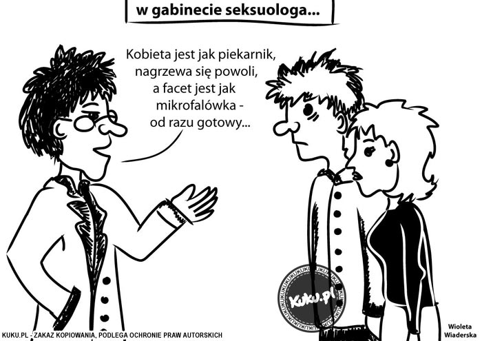 Komiks, dowcip, Żart o R&oacute;Å¼nica miÄ™dzy kobietÄ… i mÄ™Å¼czyznÄ…