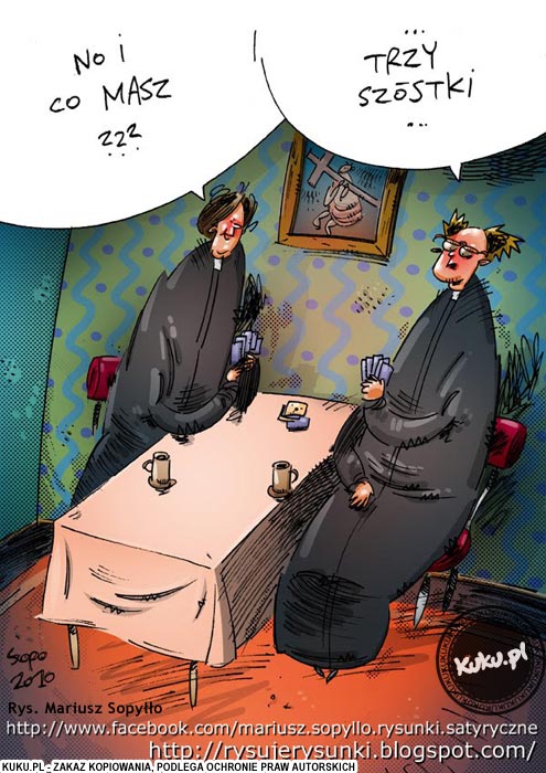 Komiks, dowcip, Żart o Trzy sz&oacute;stki