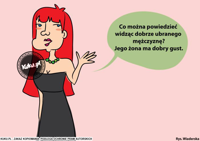 Komiks, dowcip, Żart o Dobrze ubrany mÄ™Å¼czyzna