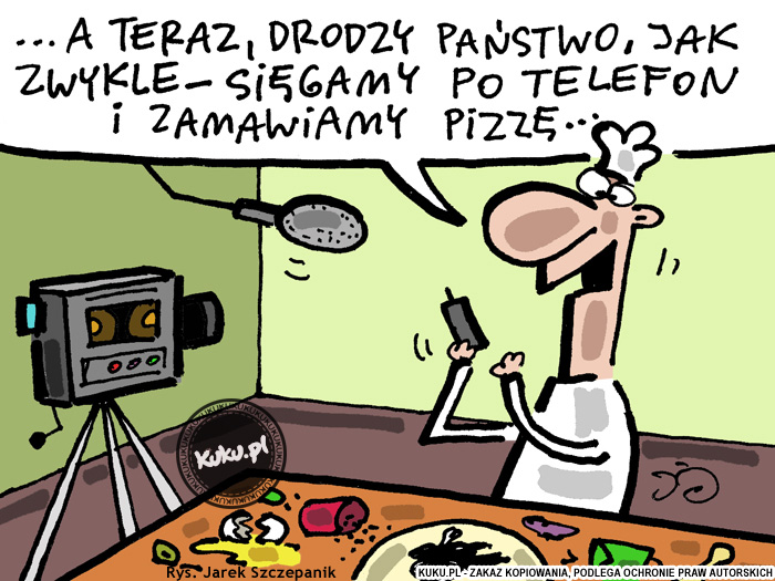 Komiks, dowcip, Żart o Jak zwykle ...