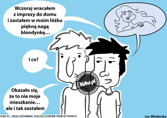 Komiks, dowcip, Żart o MÄ™skie rozmowy