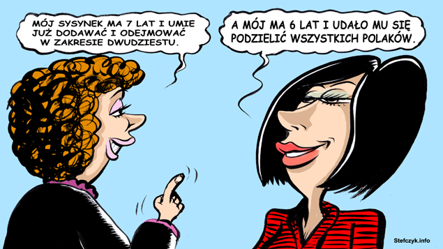 Komiks, dowcip, Żart o MÃ³j synek ma 6 lat