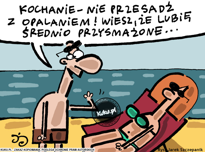 Komiks, dowcip, Żart o Nie przesadzaj z ...