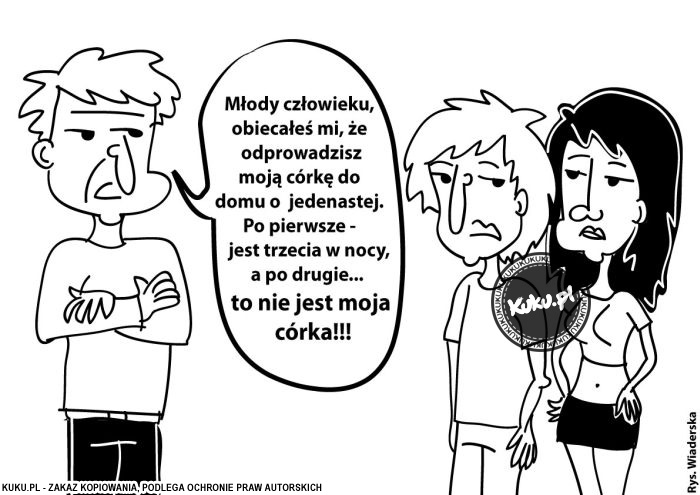 Komiks, dowcip, Żart o ObiecaÅ‚ przyszÅ‚emu teÅ›ciowi