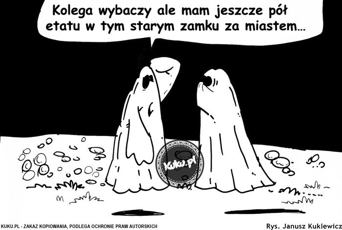 Komiks, dowcip, Żart o PÃ³Å‚ etatu