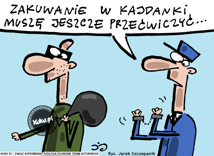 Komiks, dowcip, Żart o Praktyka czyni mistrzem