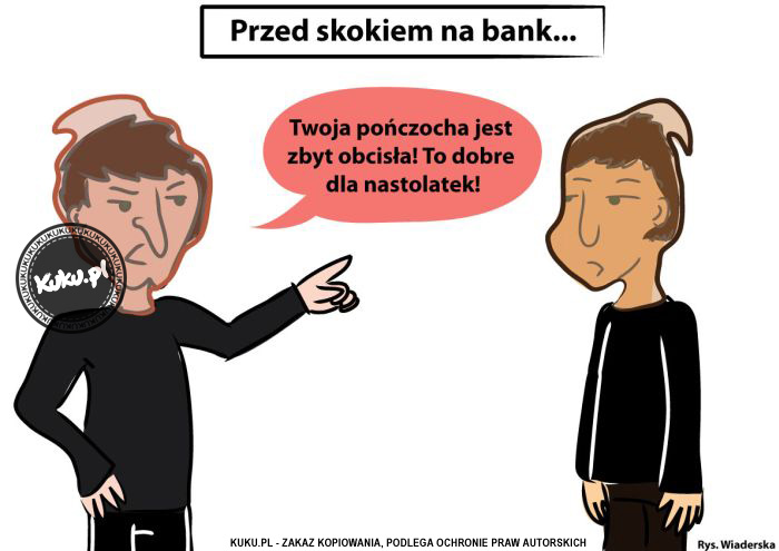 Komiks, dowcip, Żart o Przygotowania do napadu