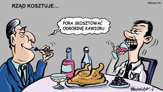 Komiks, dowcip, Żart o RzÄ…d kosztuje