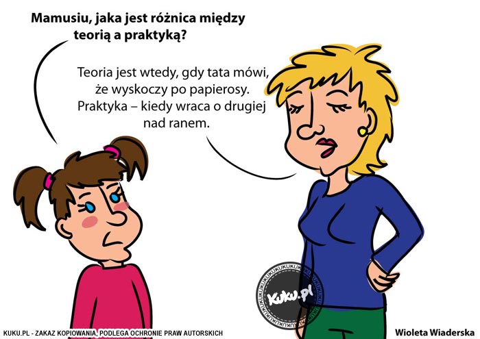 Komiks, dowcip, Żart o Teoria i praktyka