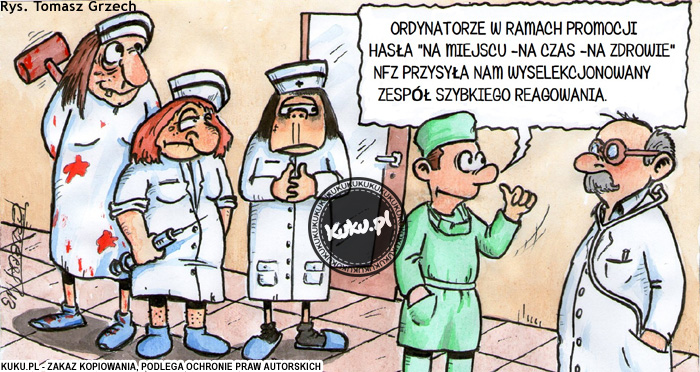 Komiks, dowcip, Żart o ZespÃ³Å‚ szybkiego reagowania